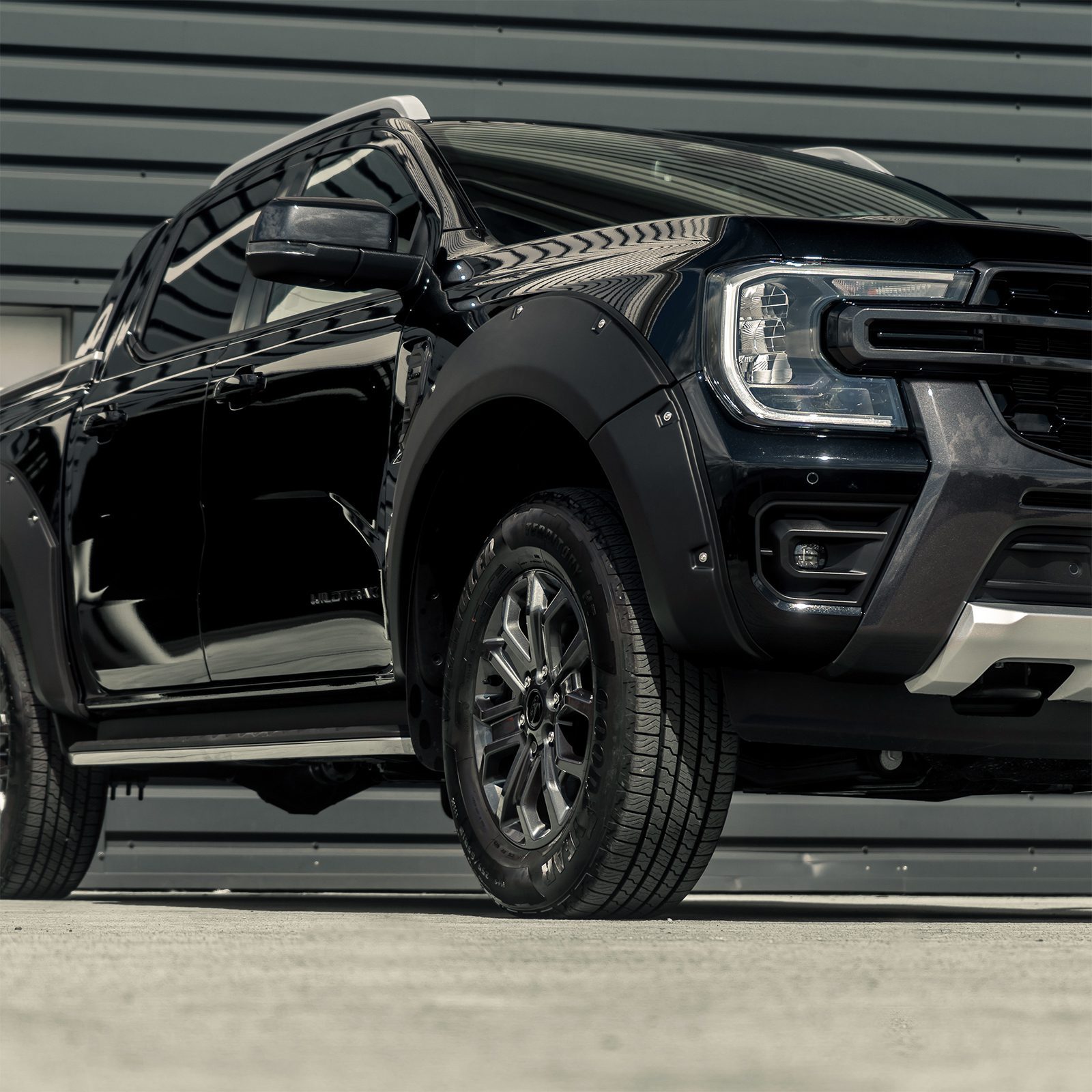 Ford Ranger Wide Arch Kit - MATT BLACK 85MM - T9 (2023+) 2 Ford Ranger Wide Arch Kit - MATT BLACK 85MM - T9 (2023+) - Image 2