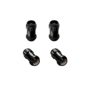 Mugen - SCM435 Racing Lock Nut M14 - Mugen - SCM435 Racing Lock Nut M14 Black 6 WheeLockNut racing