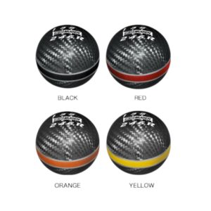 Mugen - Carbon Gear Shift Knob M10x1.5 - Mugen - Carbon Gear Shift Knob M10x1.5 - (Colour: Orange) 6 balls
