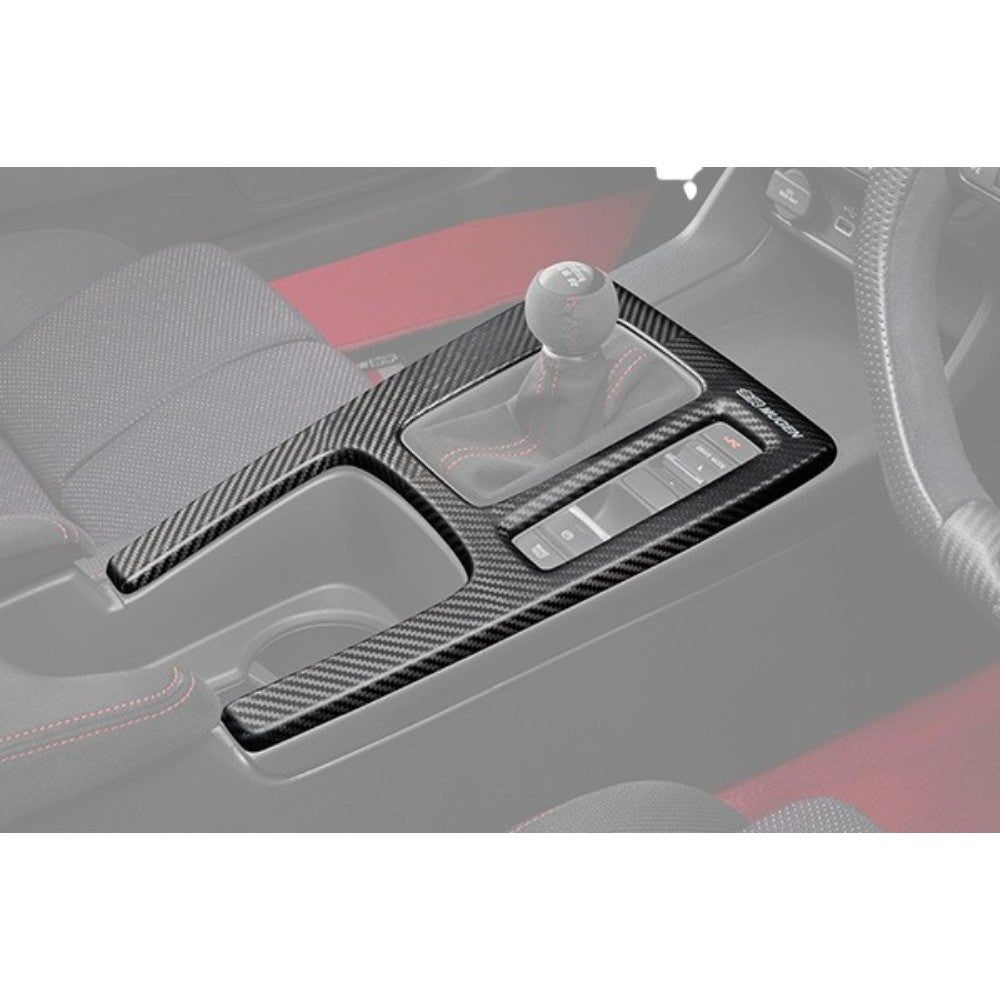 Mugen - CFRP Centre Console Panel Honda Civic Type R FL5 23+ (Type: RHD) 1 Mugen - CFRP Centre Console Panel Honda Civic Type R FL5 23+ (Type: RHD)