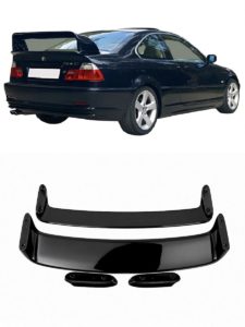 BMW 3 Series E46 Spoiler - GT High Gloss Black (Coupe 1998-2005)
