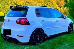 VW Golf 5 Spoiler - OTT Style (Matt Black GTI / GTD Fit)