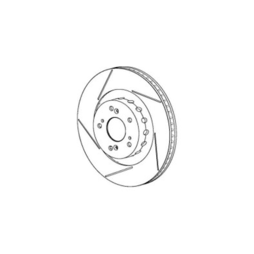 Mugen - Front Brake Discs Honda Civic Type R FN2 07-11 1 Mugen - Front Brake Discs Honda Civic Type R FN2 07-11