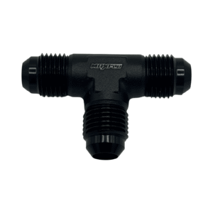 MaxFlo Motorsport - AN03 Flare Union Tee T-Piece Fitting 10 maxflo motorsport an04 flare union tee t piece fitting mxfan824 4 blk 8240566