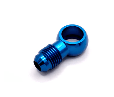 MaxFlo Motorsport - AN06 14.5MM Banjo Plate Blue 2 MaxFlo Motorsport - AN06 14.5MM Banjo Plate Blue - Image 2