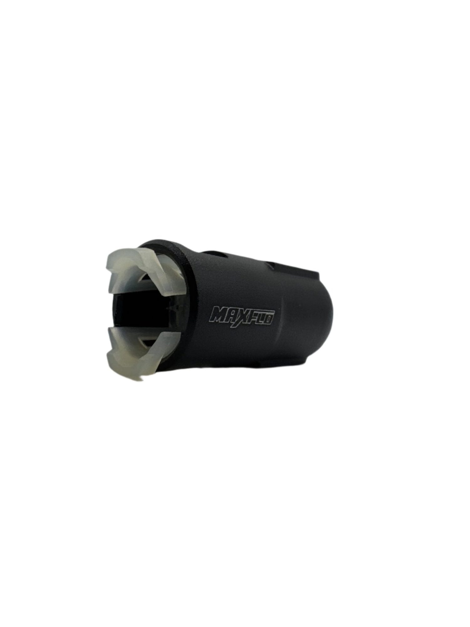 MaxFlo Motorsport - AN06 to 5/16 Fuel Line 90 degree Black 2 MaxFlo Motorsport - AN06 to 5/16 Fuel Line 90 degree Black - Image 2