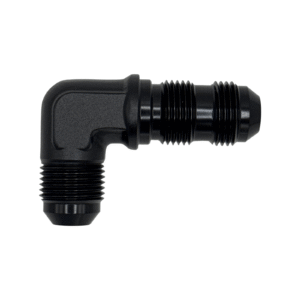MaxFlo Motorsport - AN08 90 degree Bulkhead Black 8 maxflo motorsport an08 90 degree bulkhead black mxfan833 8 blk 7667173
