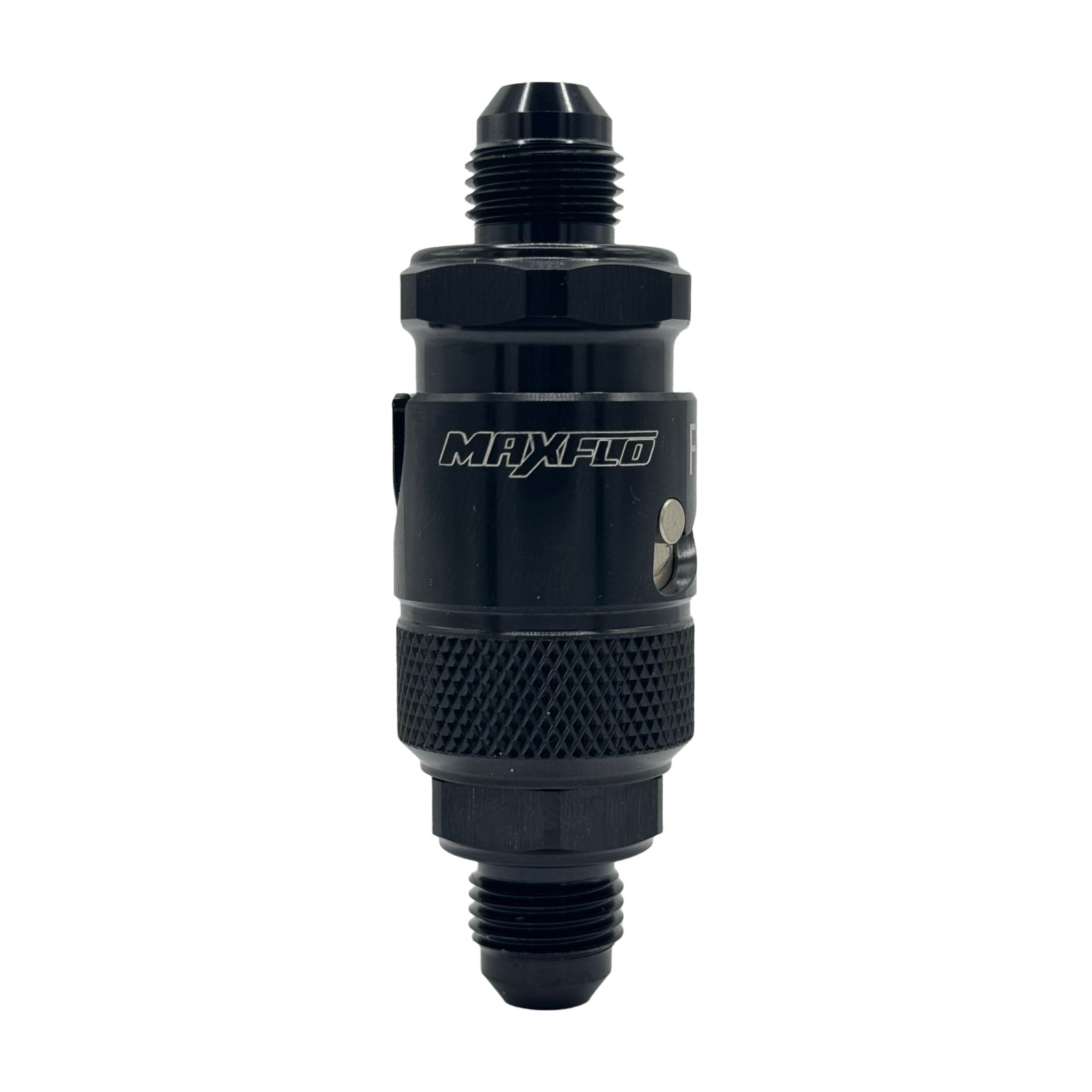 MaxFlo Motorsport - AN08 Fuel Dry Break Black 4 MaxFlo Motorsport - AN08 Fuel Dry Break Black - Image 4