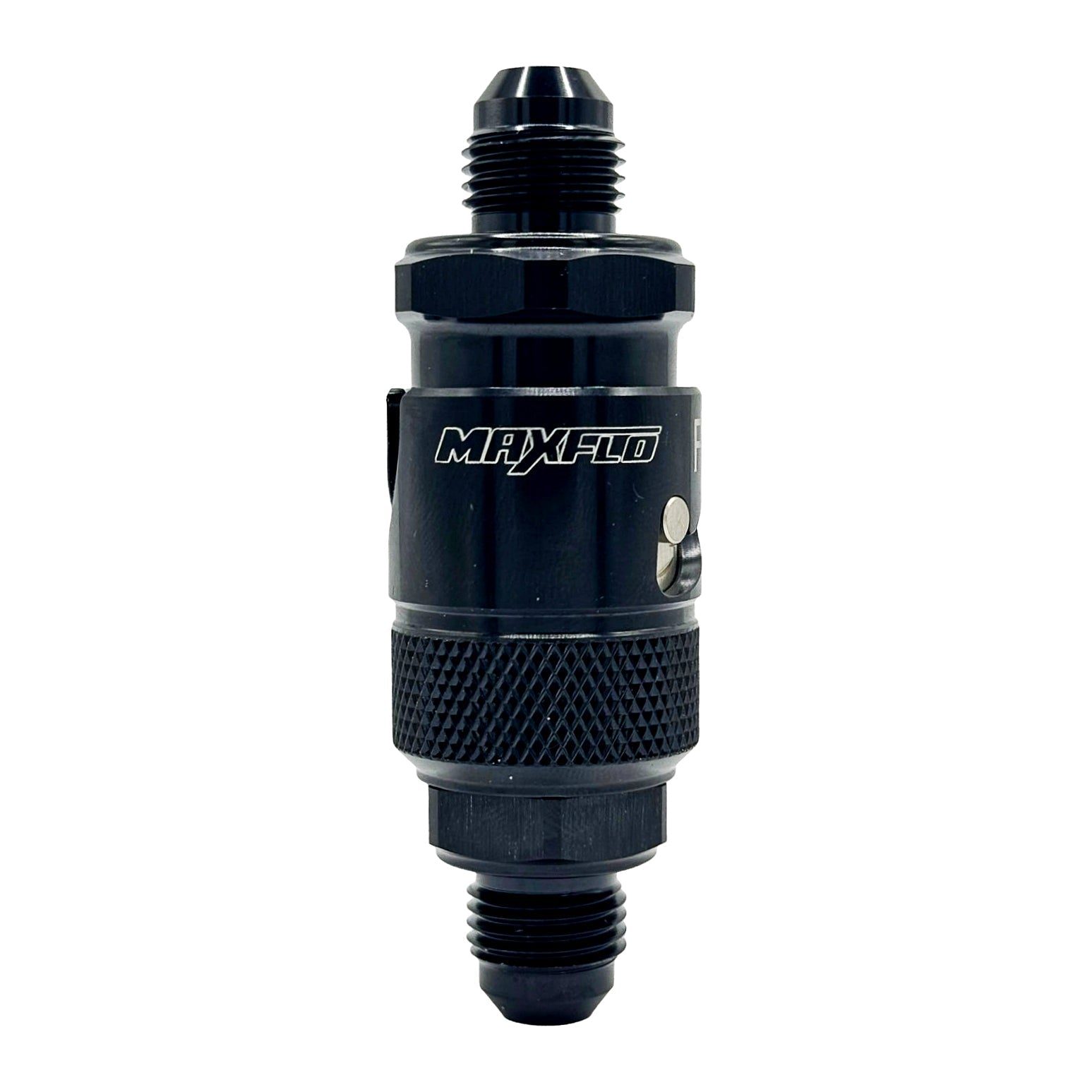 MaxFlo Motorsport - AN08 Fuel Dry Break Black 1 MaxFlo Motorsport - AN08 Fuel Dry Break Black