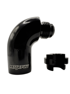MaxFlo Motorsport - AN08 to 5/16 Hard Line 90 Degree Black 7 maxflo motorsport an08 to 516 hard line 90 degree black mxfvp02930 9008 blk 9654223