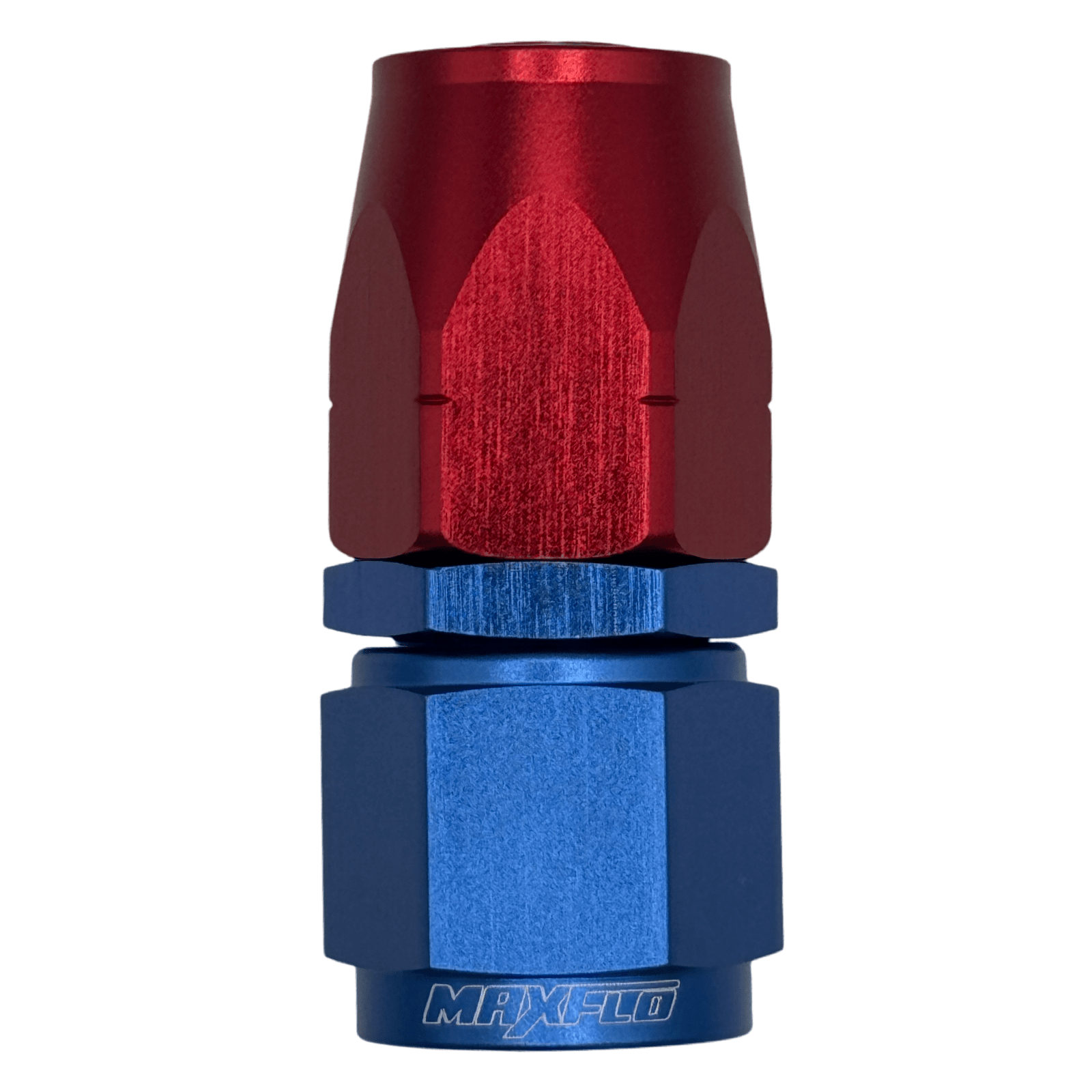 MaxFlo Motorsport - AN12 Straight Red/Blue 1 MaxFlo Motorsport - AN12 Straight Red/Blue