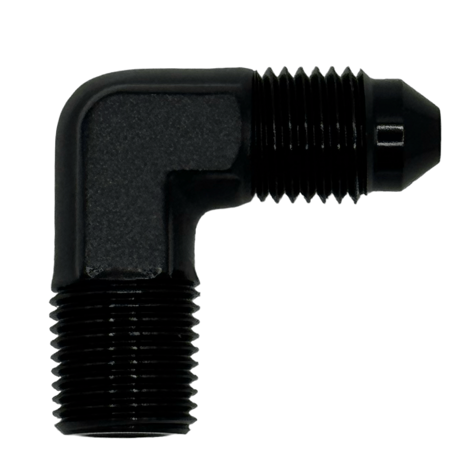 MaxFlo Motorsport - AN3 90 Degree 1/8NPT Male 1 MaxFlo Motorsport - AN3 90 Degree 1/8NPT Male