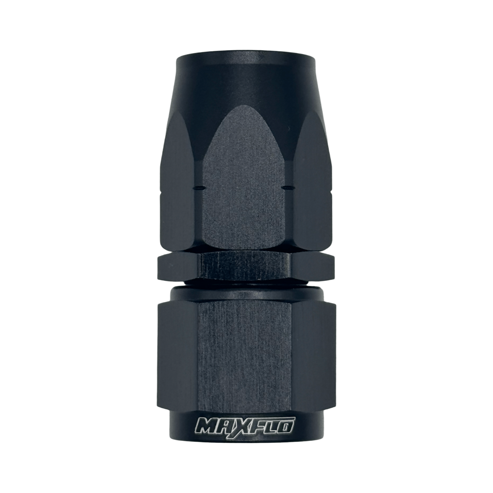MaxFlo Motorsport - AN8 Straight Swivel Black 1 MaxFlo Motorsport - AN8 Straight Swivel Black