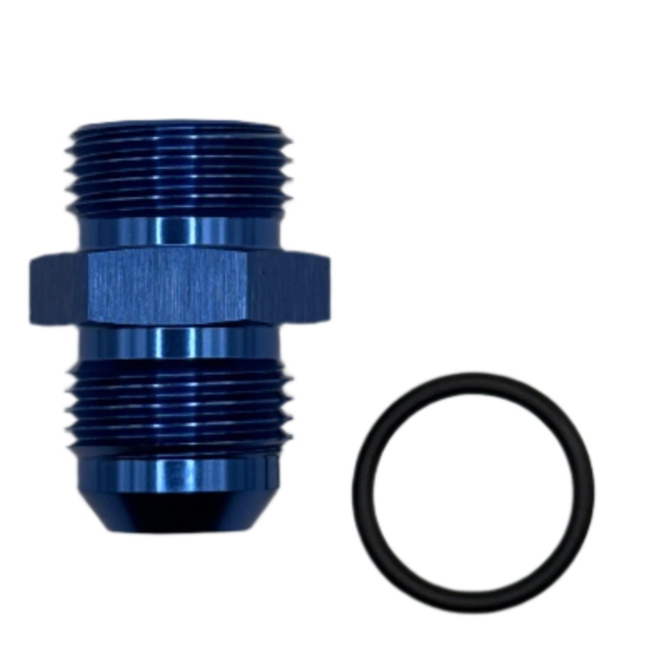 MaxFlo Motorsport - AN8 to -10 ORB Blue 1 MaxFlo Motorsport - AN8 to -10 ORB Blue