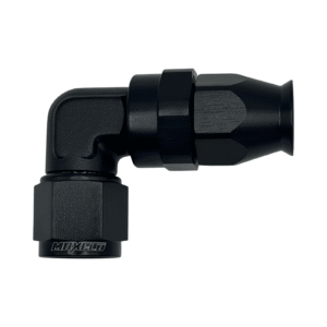 MaxFlo Motorsport - Forged AN8 90 Degree Swivel Black PTFE 9 maxflo motorsport forged an8 90 degree swivel black ptfe mxftpfe6190 08 blk 9799388