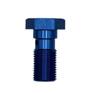 MaxFlo Motorsport - M10X1.25 23MM Banjo Bolt Blue 7 maxflo motorsport m10x125 23mm banjo bolt blue mxfan775 m10125 6833482