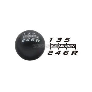Mugen - Aluminium Machined Gear Shift Knob - Mugen - Aluminium Machined Gear Shift Knob - (Colour: Black) 7 mugen aluminium machined gear shift knob knobs 445