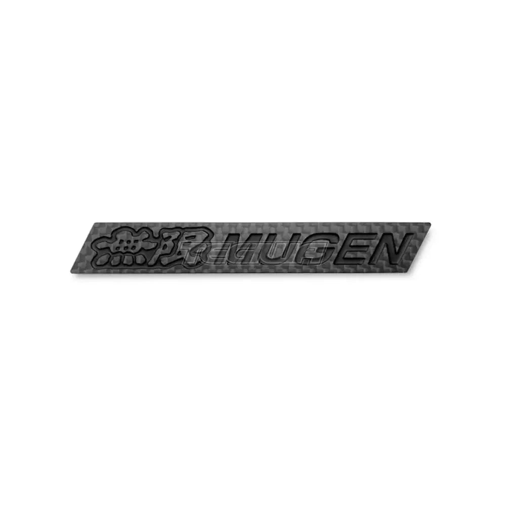 Mugen - Carbon Fibre Emblem Badge 1 Mugen - Carbon Fibre Emblem Badge