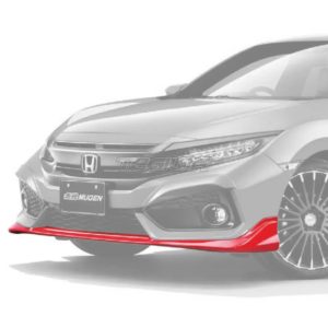 mugen front under spoiler honda civic fk7 splitters skirts diffusers