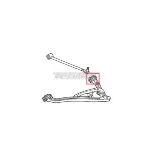 Mugen - Rear Lower Arm Rear Bush Set Honda S2000 AP1 AP2 99-09 2 mugen rear lower arm bush set honda s2000 ap1 ap2 bushes 590
