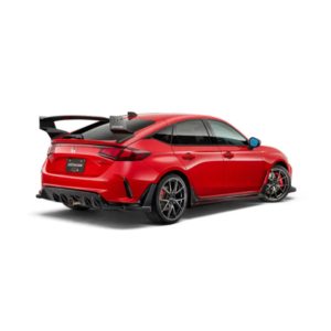Mugen - Rear Side Spat Splitters Honda Civic Type R FL5 23+ - Mugen - Rear Side Spat Splitters Honda Civic Type R FL5 23+ - (Finish Unpainted) 6 mugen rear side spat splitters honda civic type r fl5 23 skirts diffusers 290