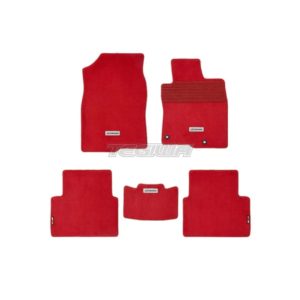 Mugen - Sports Carpet Mat Set Honda Civic Type R FK8 17-22 - Mugen - Sports Carpet Mat Set Honda Civic FK7 17-21 - (Colour: Black) 9 mugen sports carpet mat set honda civic type r fk8 17 21 red mats 171