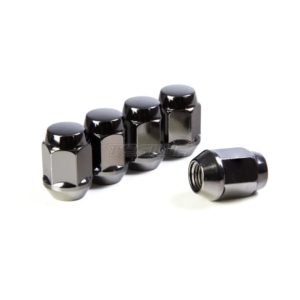 Mugen - Wheel Nuts M12 x 1.5 Black Chrome - Set of 5 8 mugen wheel nuts m12 x 1 5 black chrome set of studs 326