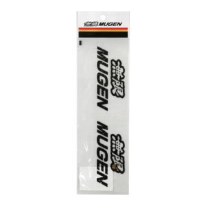 Mugen - Logo Sticker - Mugen - Stickers Set Black - (Size Small) 6 mugen sticker set b 90000 yz5 310b k2 2
