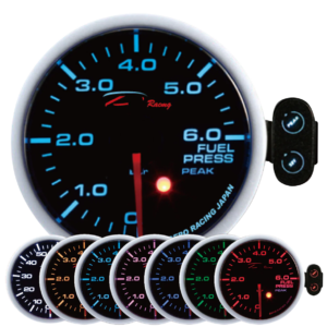 Depo Racing Boost Gauge 2BAR Peak Smoked 60mm With Control Box