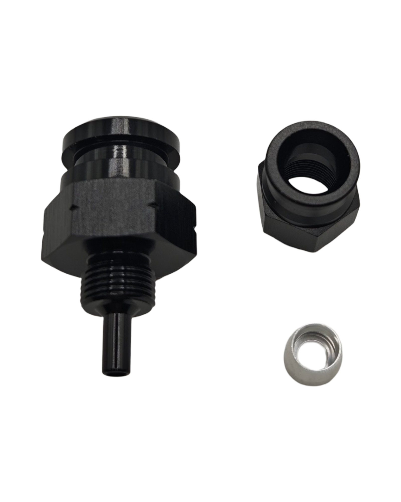 MaxFlo Motorsport - Female Hose End 1/8 NPT to AN03 Hose 2 MaxFlo Motorsport - Female Hose End 1/8 NPT to AN03 Hose - Image 2