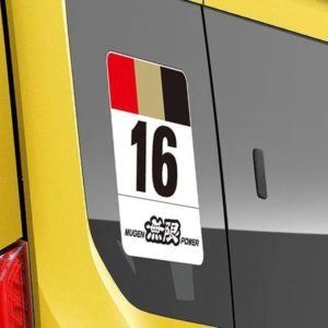 Mugen - 16 Sqaure Decal