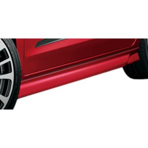 Mugen - Side Skirts Honda Jazz GR 22+ Pre Facelift - Mugen - Side Skirts Honda Jazz GR 22+ Pre Facelift - (Colour: Platinum White Pearl) 7 side spoiler home a