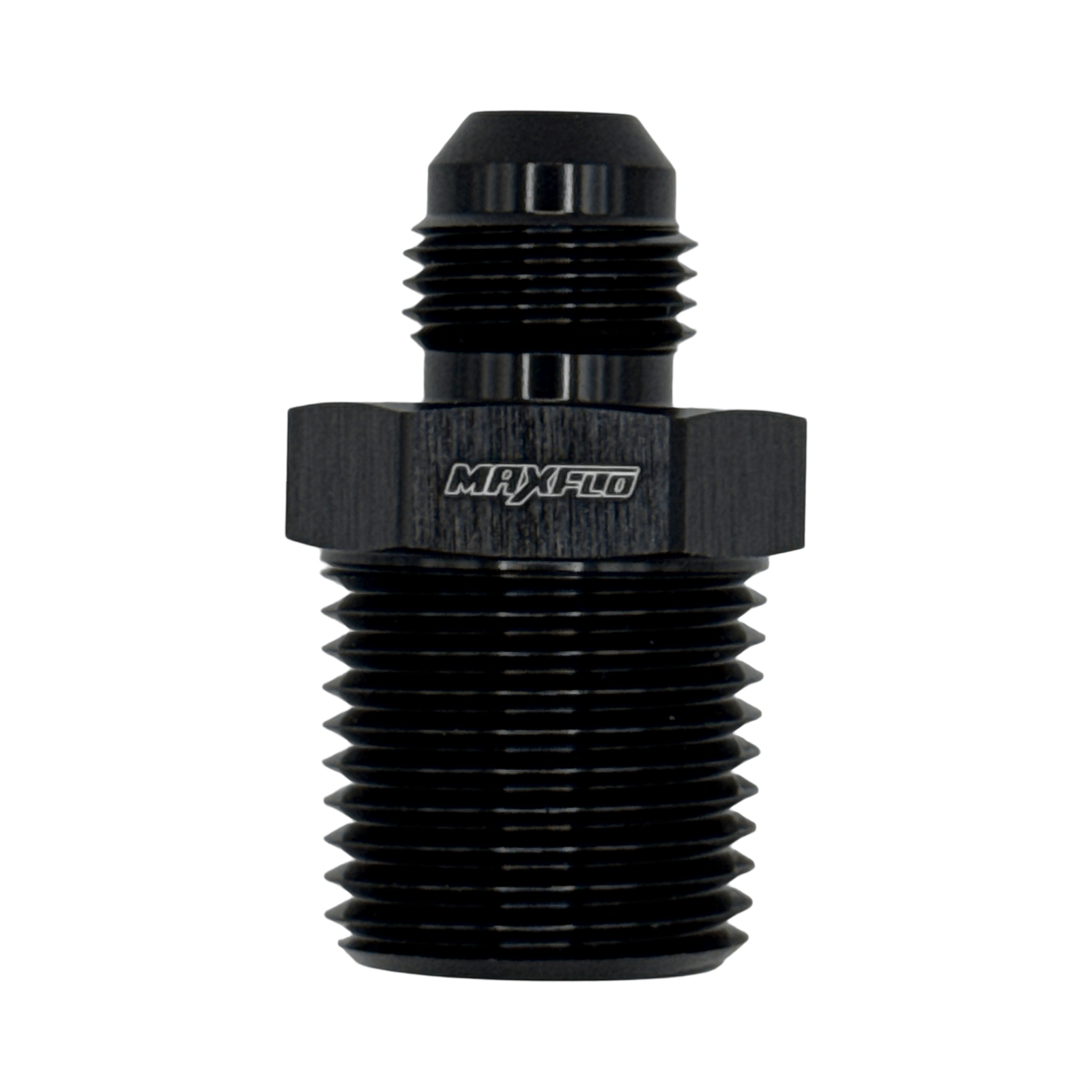 Straight 1/2 NPT to Male AN6 Black 1 Straight 1/2 NPT to Male AN6 Black