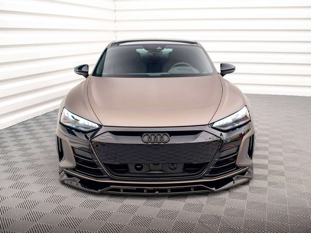 Maxton Design - Audi e-Tron Front Splitter V.2 GT / RS GT Mk1 4 Maxton Design - Audi e-Tron Front Splitter V.2 GT / RS GT Mk1 - Image 4