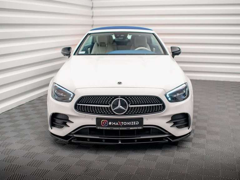 Front Splitter V.2 Mercedes-Benz E W213 Coupe (C238) / Cabriolet (A238) AMG-Line / 53 AMG 4 Front Splitter V.2 Mercedes-Benz E W213 Coupe (C238) / Cabriolet (A238) AMG-Line / 53 AMG - Image 4