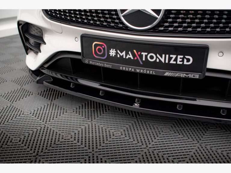 Front Splitter V.2 Mercedes-Benz E W213 Coupe (C238) / Cabriolet (A238) AMG-Line / 53 AMG 3 Front Splitter V.2 Mercedes-Benz E W213 Coupe (C238) / Cabriolet (A238) AMG-Line / 53 AMG - Image 3