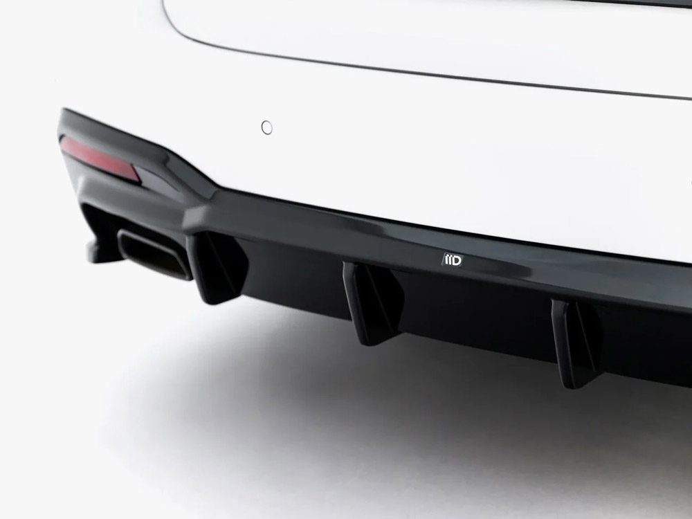 Maxton Design BMW 5 Series G30 Diffuser - Gloss Single Left & Right Exit (Msport 2017-2023) 3 Maxton Design BMW 5 Series G30 Diffuser - Gloss Single Left & Right Exit (Msport 2017-2023) - Image 3