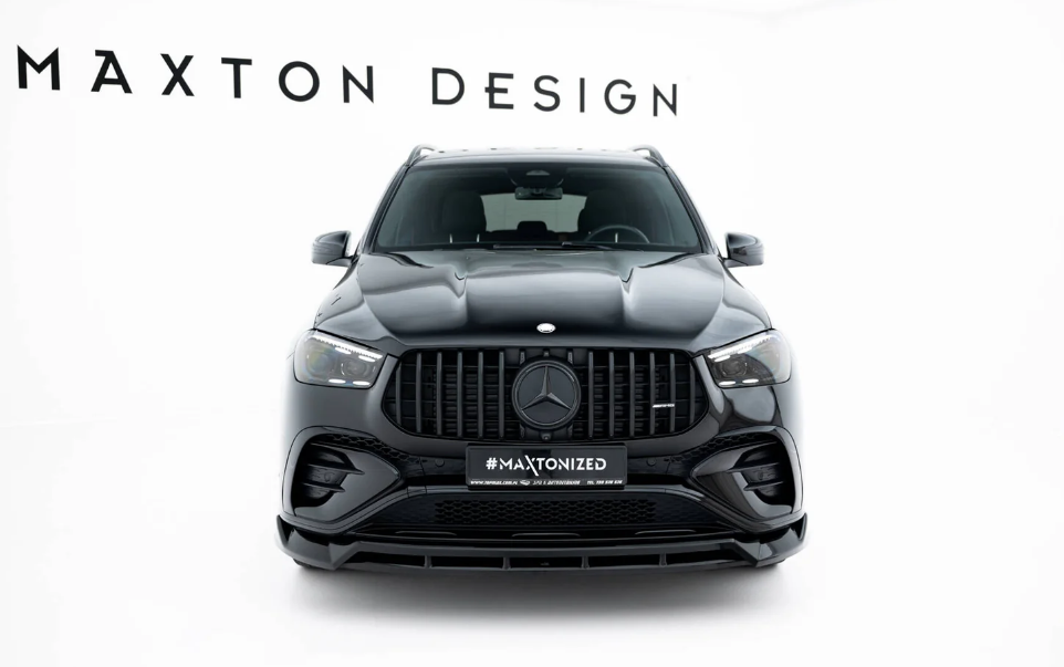Maxton Design Mercedes AMG GLE 53 / AMG-Line SUV / Coupe W167 Facelift / C167 Facelift 2023+ Front Lip - Gloss 2 Maxton Design Mercedes AMG GLE 53 / AMG-Line SUV / Coupe W167 Facelift / C167 Facelift 2023+ Front Lip - Gloss - Image 2