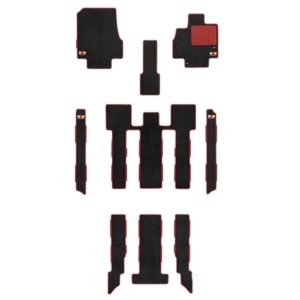 Mugen - Sports Mat Honda Stepwgn RP1-5 15-22 Captain Seat - Mugen - Sports Mat Honda Stepwgn RP1-5 15-22 Captain Seat - (Colour: Black and Red) 9 Sportsmat gas captain black