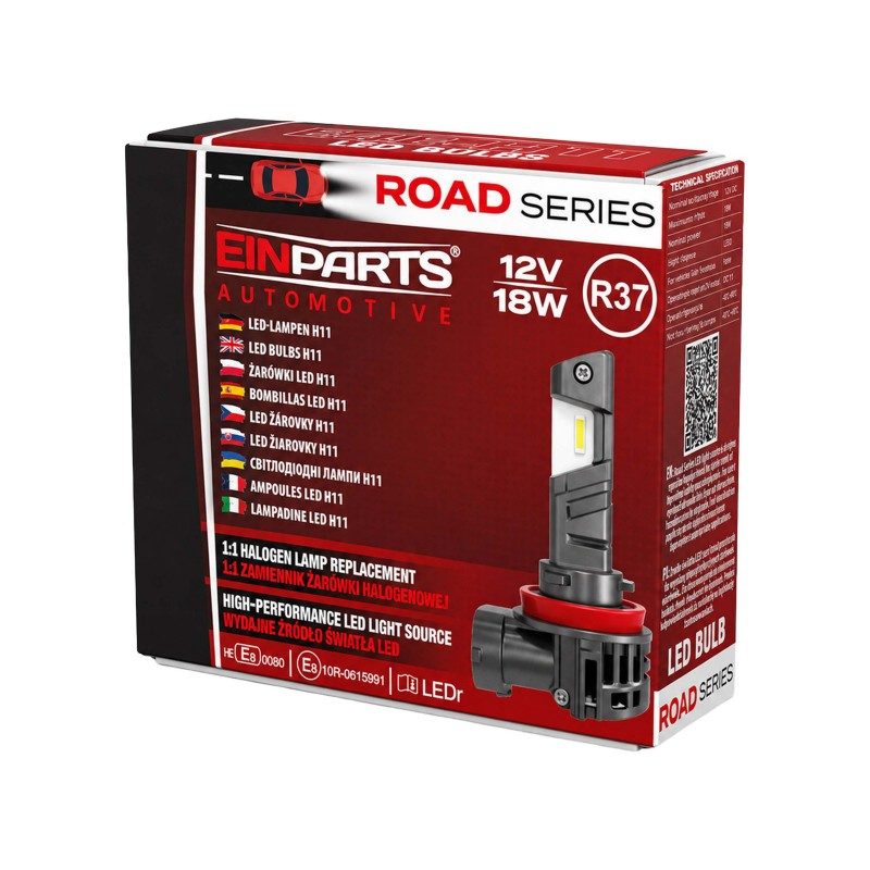 EINParts - LED Fog Light Bulb - H11 6000K 12V R37 3 EINParts - LED Fog Light Bulb - H11 6000K 12V R37 - Image 3