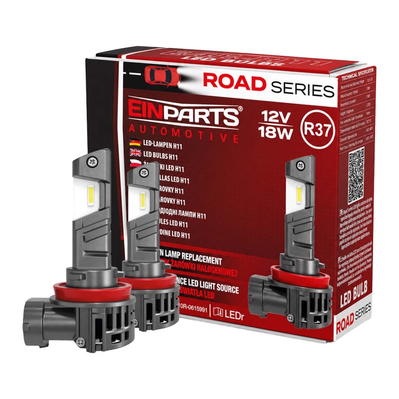 EINParts - LED Fog Light Bulb - H11 6000K 12V R37 1 EINParts - LED Fog Light Bulb - H11 6000K 12V R37