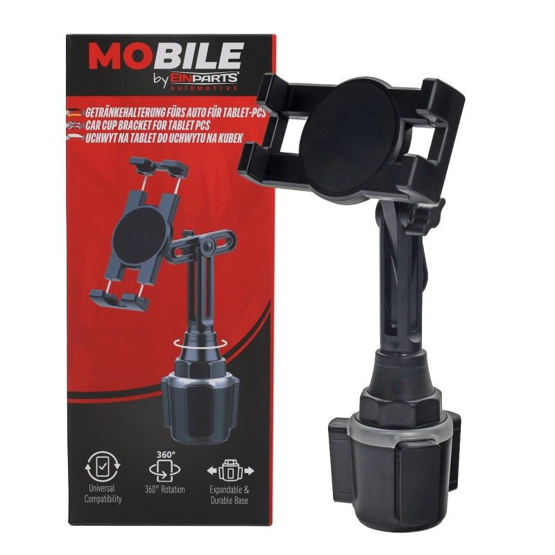 EINParts - Phone and Tablet Holder for Cup Holder 1 EINParts - Phone and Tablet Holder for Cup Holder