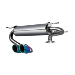 Mugen - Exhaust Back Box Honda S660 JW5 15-22 (Finish: Stainless Steel)
