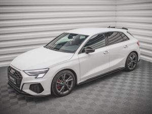 Maxton Design - Street Pro Side Skirts Diffusers Audi S3 / A3 S-Line 8Y / 8Y Facelift