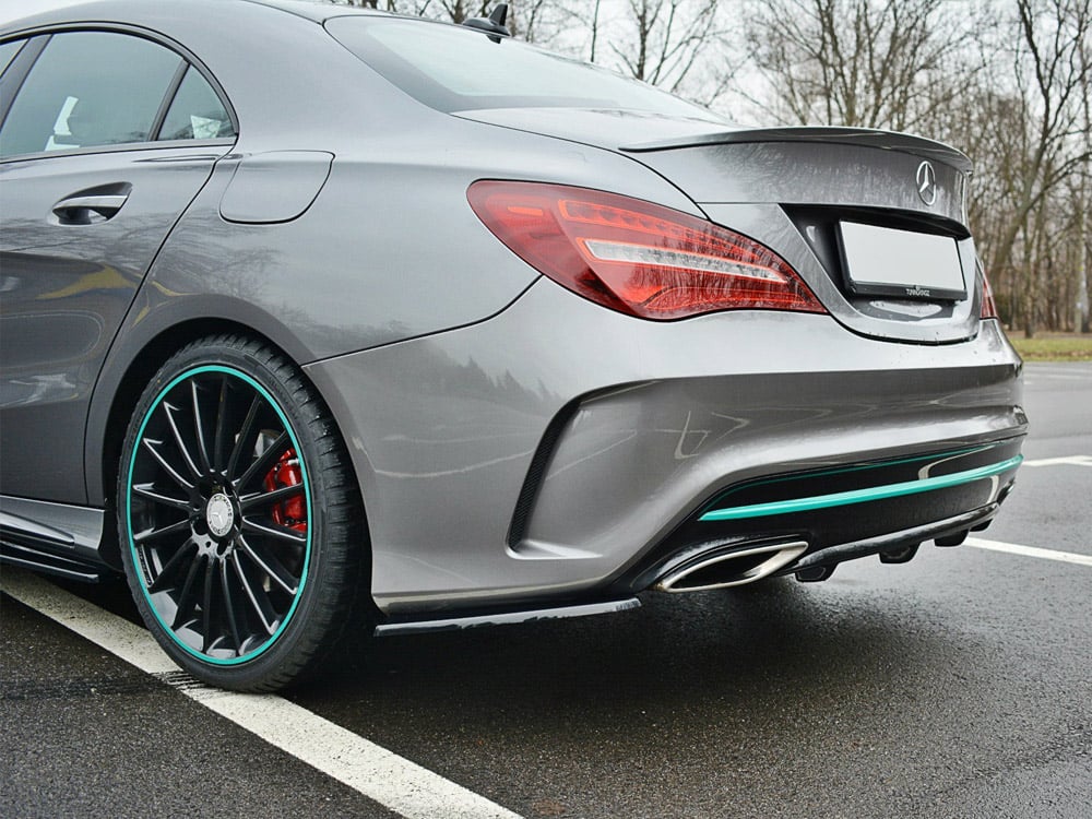 Maxton Design - Rear Valance Mercedes-Benz CLA C117 Amg-Line Facelift 2 Maxton Design - Rear Valance Mercedes-Benz CLA C117 Amg-Line Facelift - Image 2