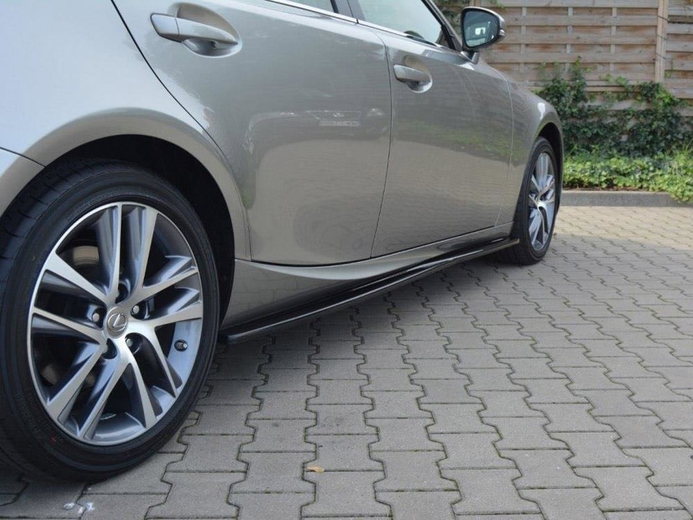 Maxton Design - Side Skirts Diffusers Lexus IS MK3 / MK3 Facelift 1 Side Skirts Diffusers Lexus
