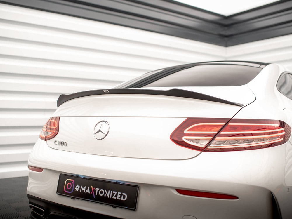 Maxton Design - Spoiler Cap Mercedes-Benz C W205 Coupe Amg-Line 2 Maxton Design - Spoiler Cap Mercedes-Benz C W205 Coupe Amg-Line - Image 2