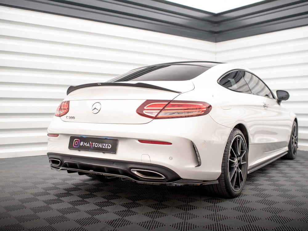 Maxton Design - Spoiler Cap Mercedes-Benz C W205 Coupe Amg-Line 1 Maxton Design - Spoiler Cap Mercedes-Benz C W205 Coupe Amg-Line