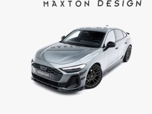 Maxton Design - Front Splitter V.2 Audi A5 S-Line Sedan / Avant B10 8 Splitter V.2 Audi A5