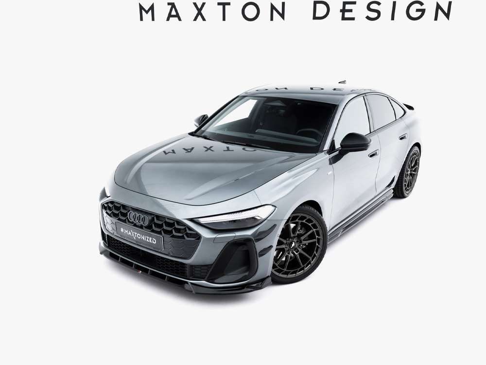 Maxton Design - Front Splitter V.2 Audi A5 S-Line Sedan / Avant B10 1 Splitter V.2 Audi A5